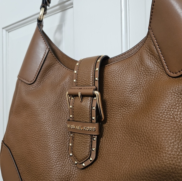 MICHAEL Michael Kors chocolate brown shoulder bag - Picture 3 of 6